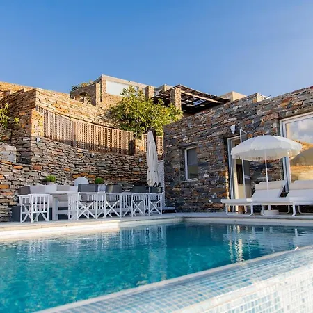 וילה Luxurious Luna With A Swimming Pool And A Fantastic Sea And Sunset View *
