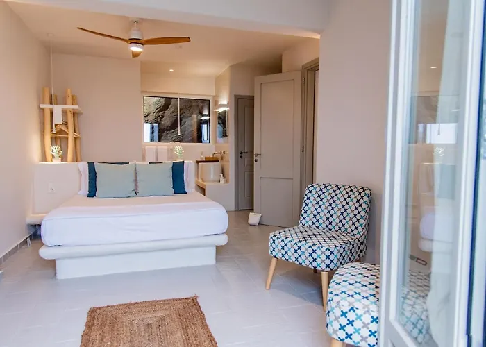 Villa Luxurious Lune With A Swimming Pool And A Fantastic Sea And Sunset View Ioulis