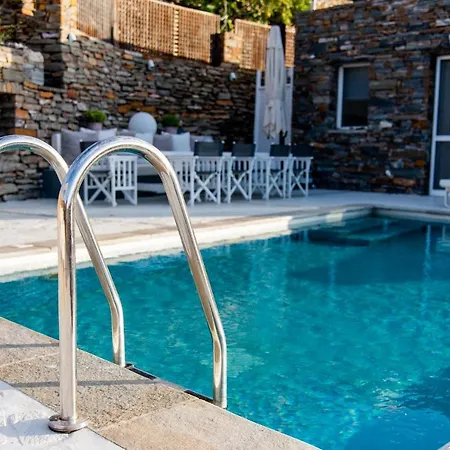 Luxurious Lune With A Swimming Pool And A Fantastic Sea And Sunset View Villa Ioulis