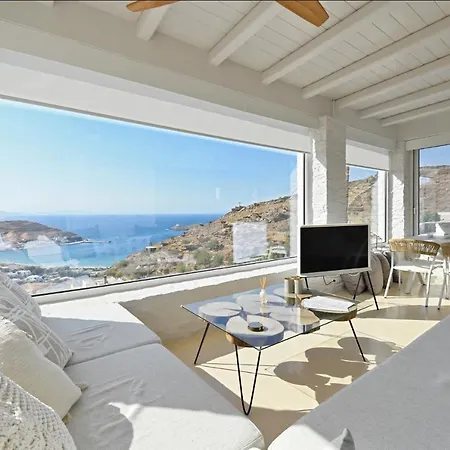Luxurious Luna With A Swimming Pool And A Fantastic Sea And Sunset View * Ioulis